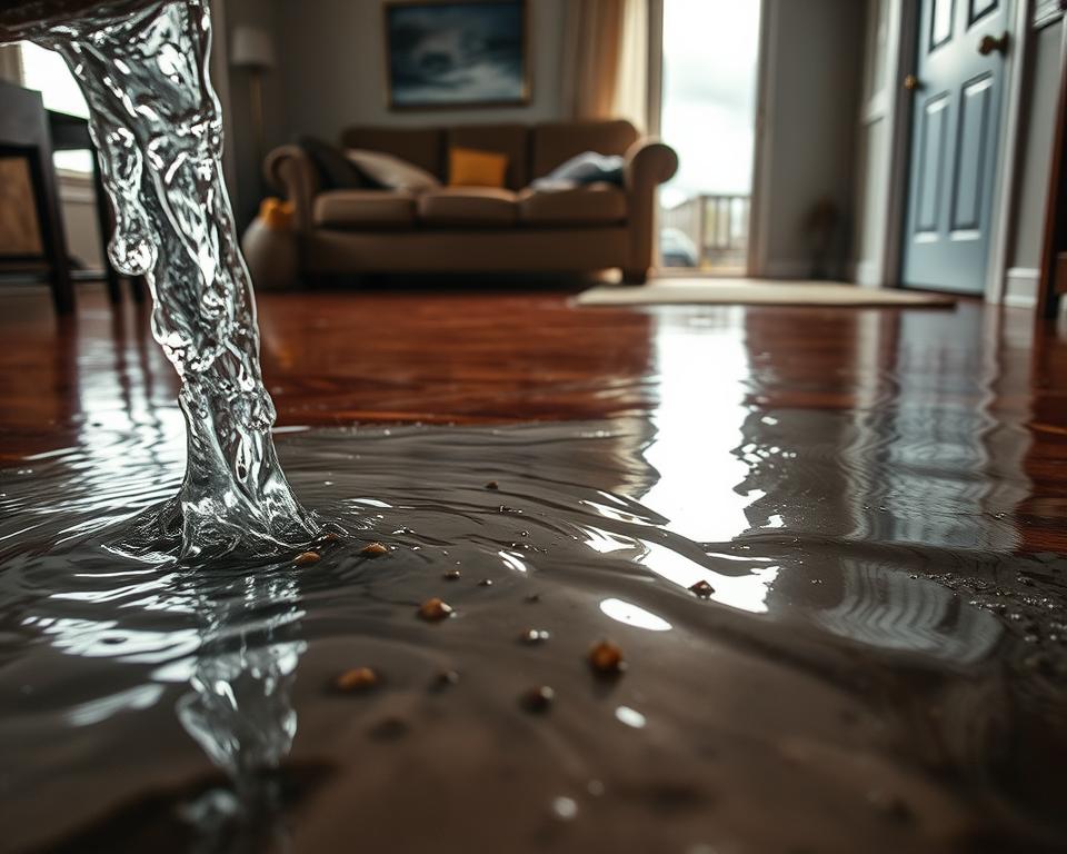 burst pipe emergency
