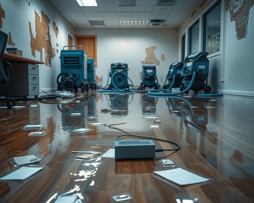 commercial water damage restoration services