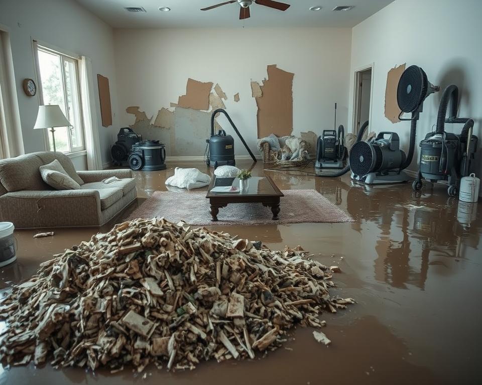 emergency flood cleanup