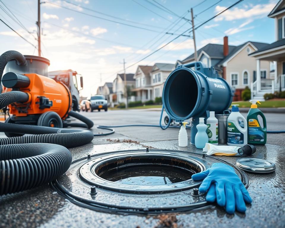 professional sewage cleanup