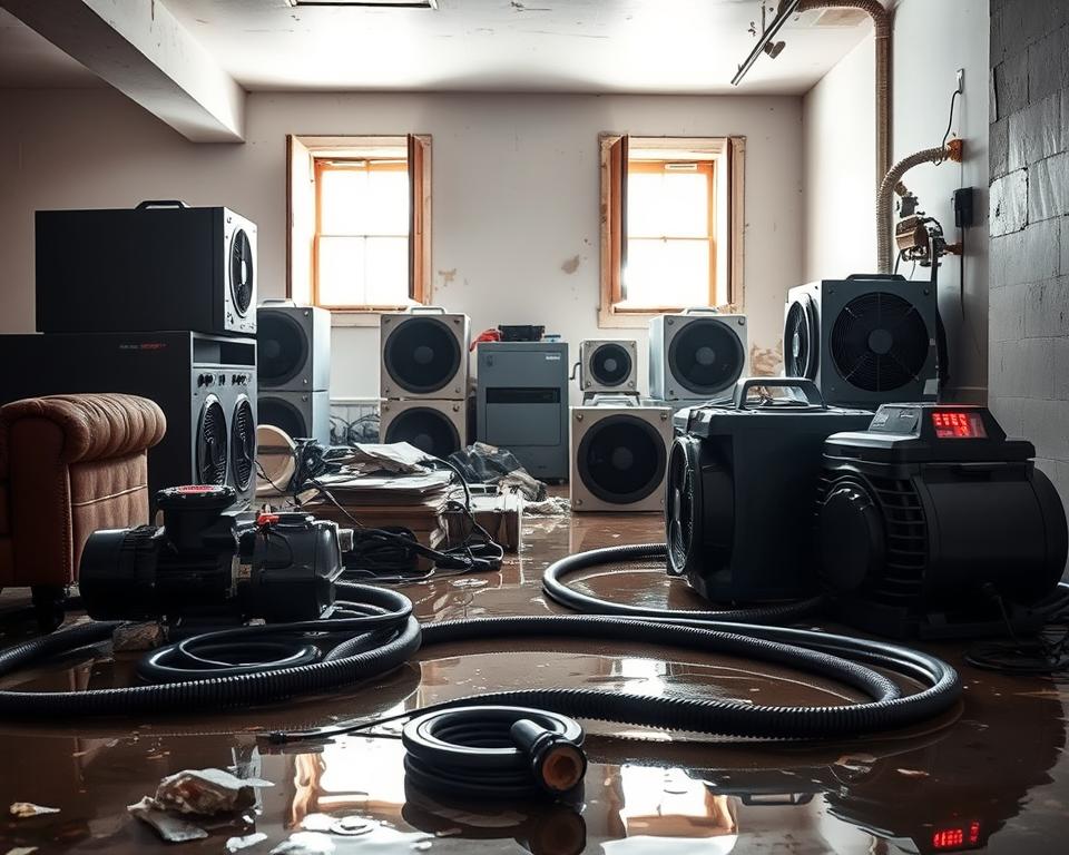 professional water damage cleanup