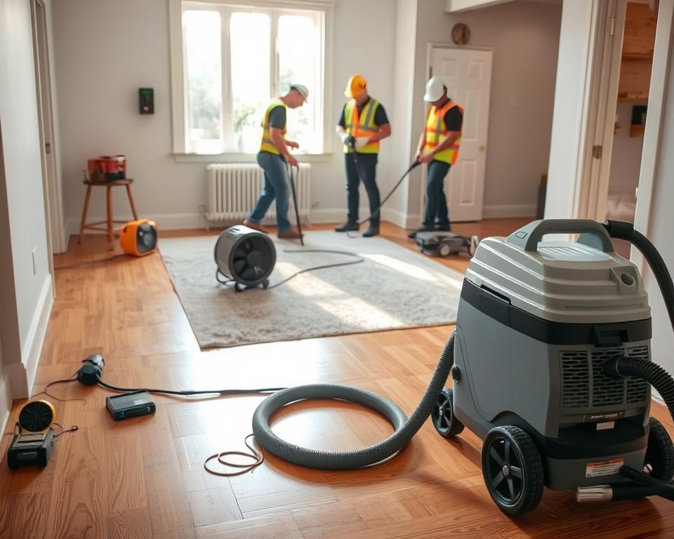 professional water damage restoration