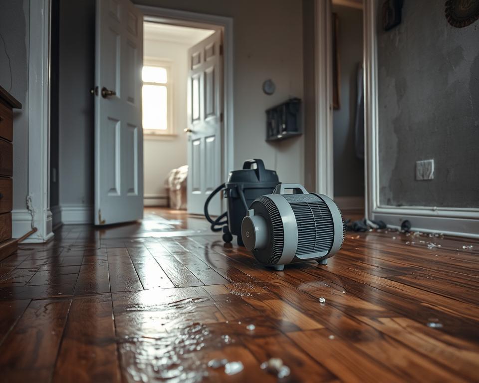 water damage cleanup