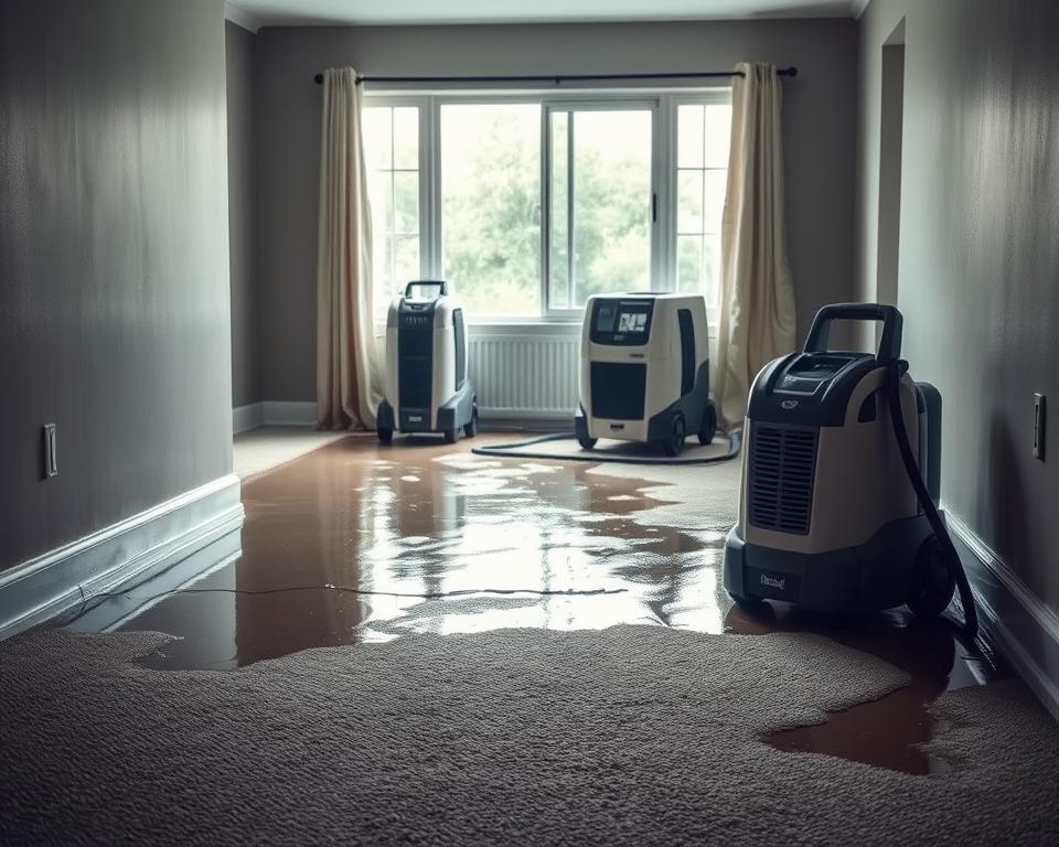 water damage cleanup