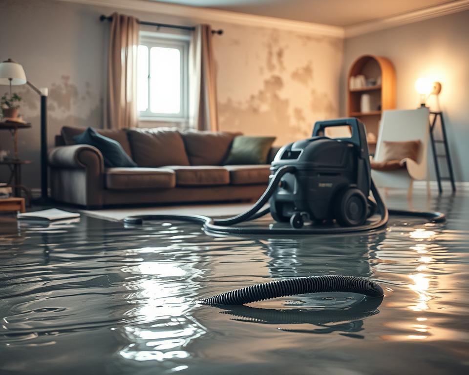 water damage restoration process