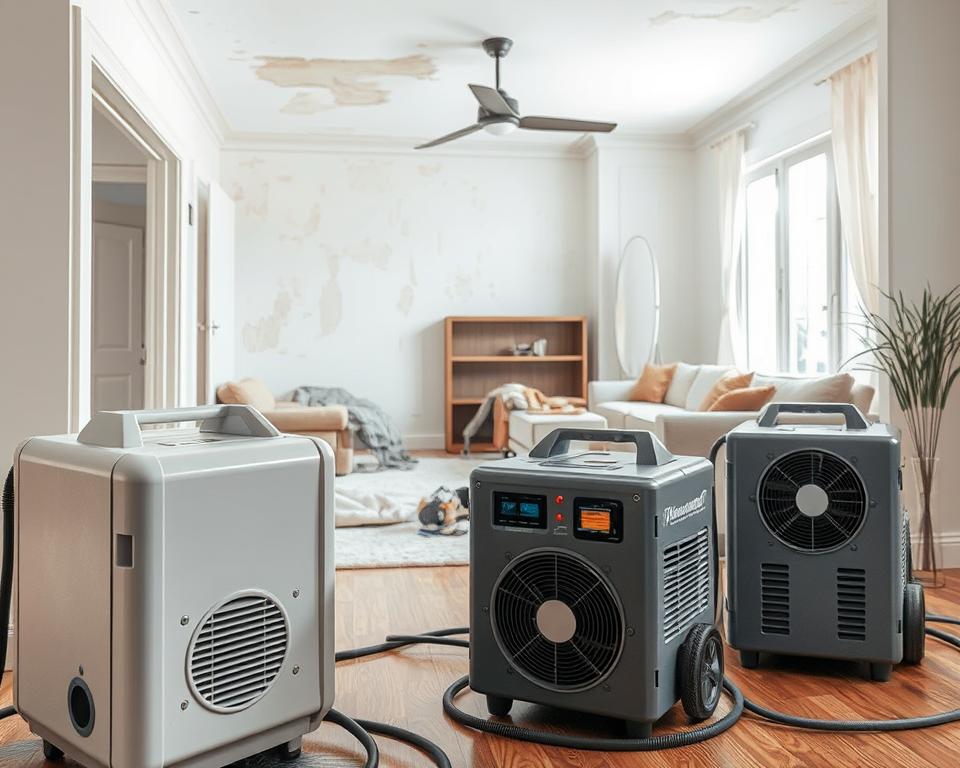water damage restoration process