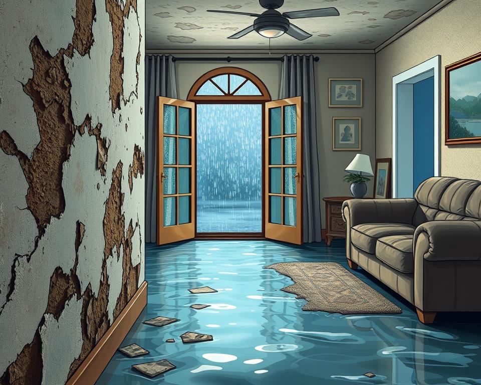 water damage types