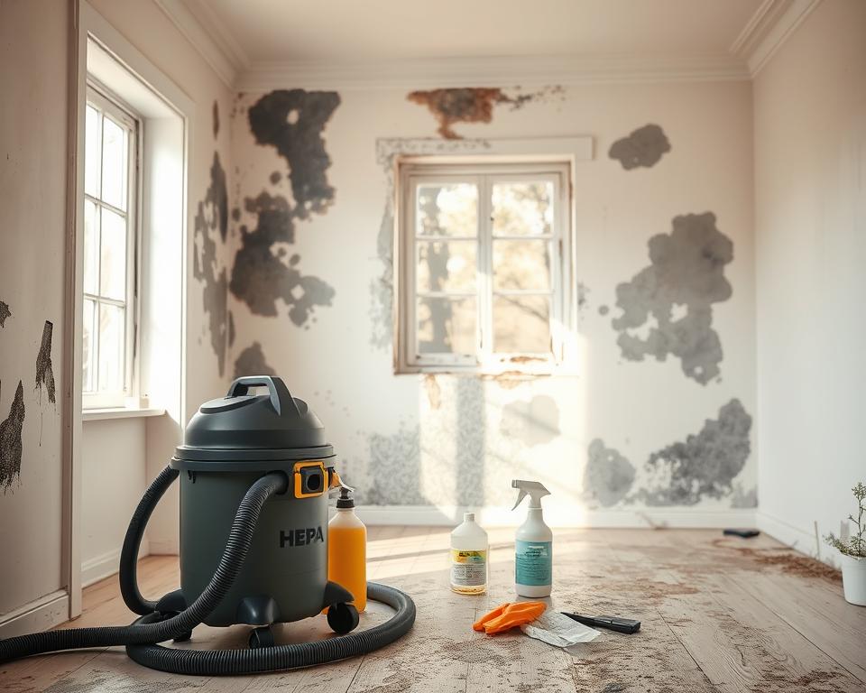 Professional mold removal services