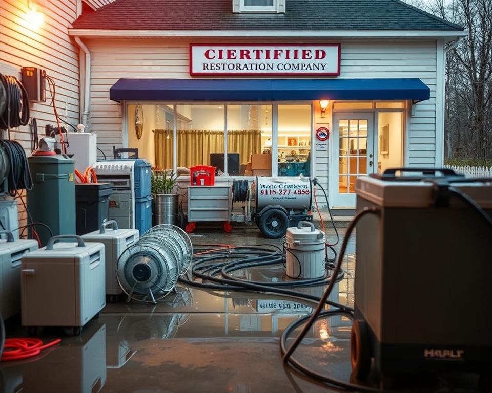 certified water damage restoration companies in Atkinson NH