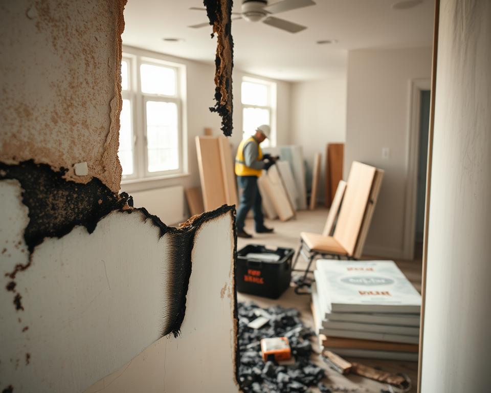 fire damage restoration and water damage repair services