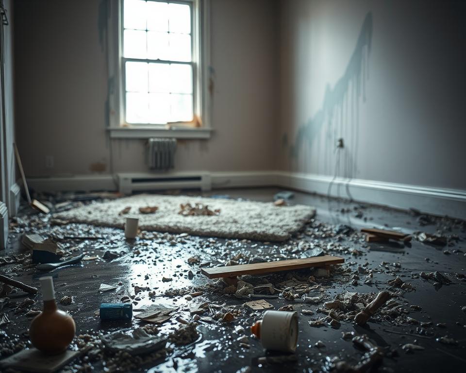 flood damage cleanup