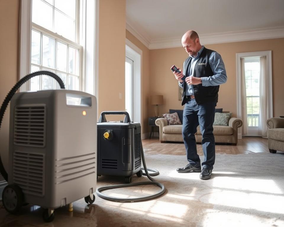 professional water damage restoration Kensington