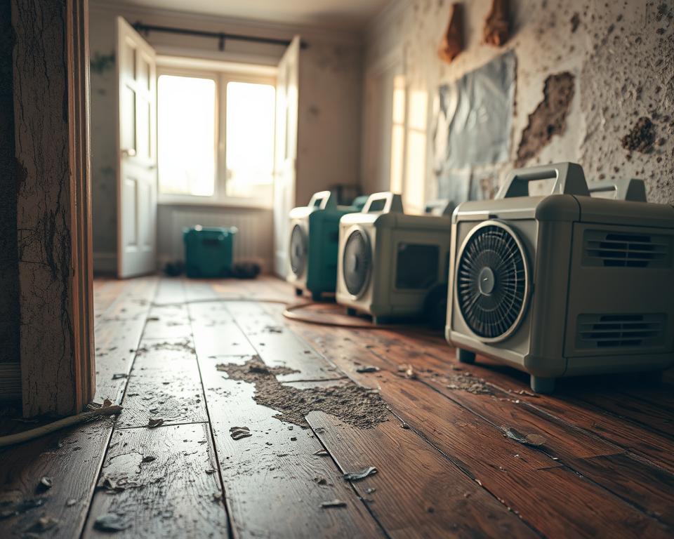water damage remediation