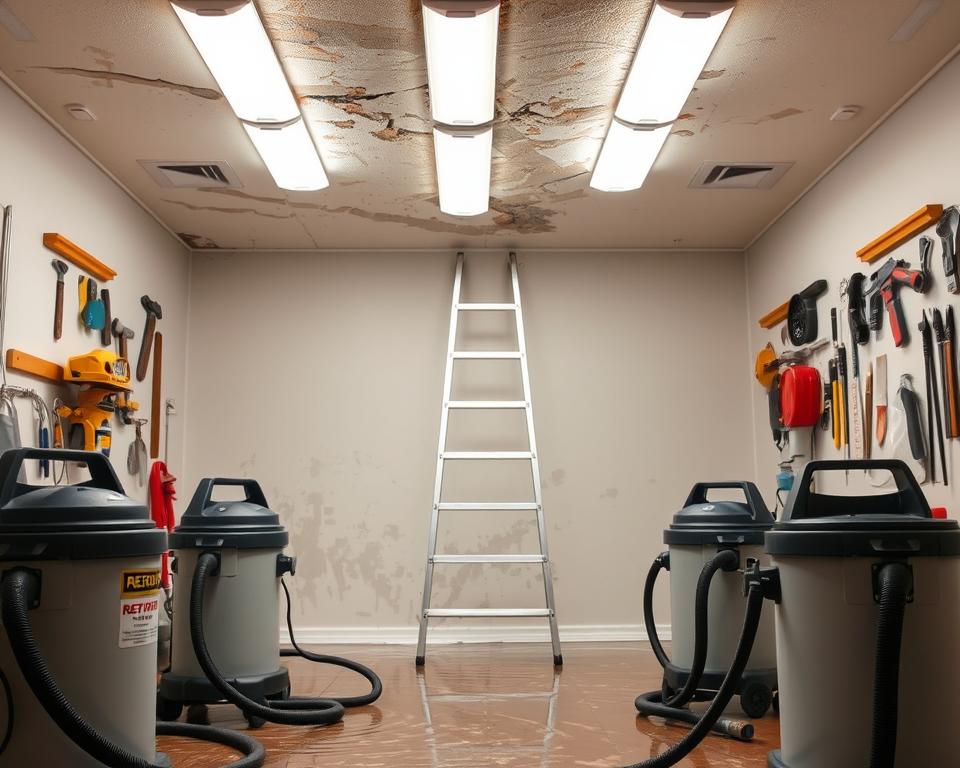 water damage restoration company